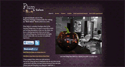 Desktop Screenshot of plumhairsalon.com